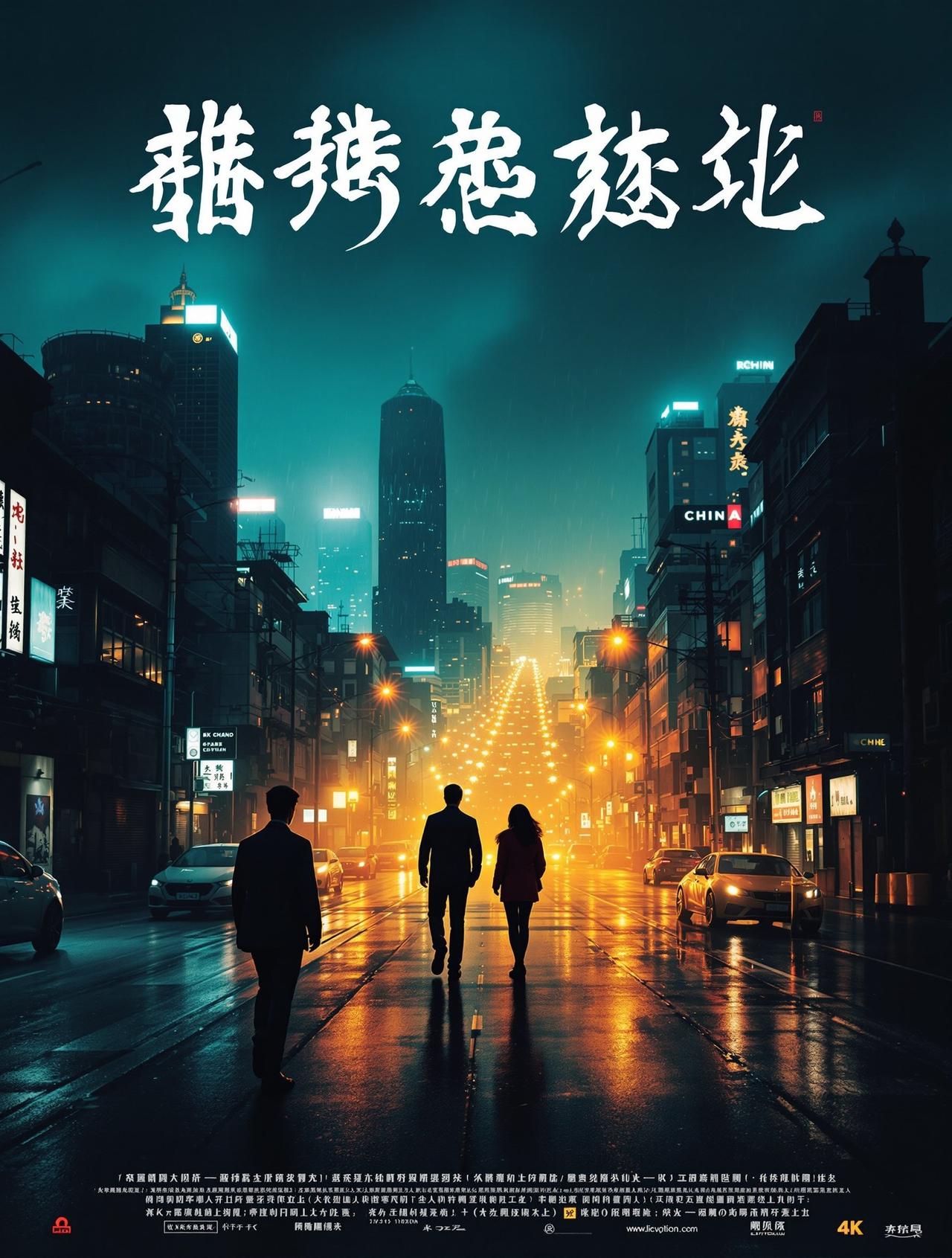 雪花影院出品剧情片《城市之光》官方海报