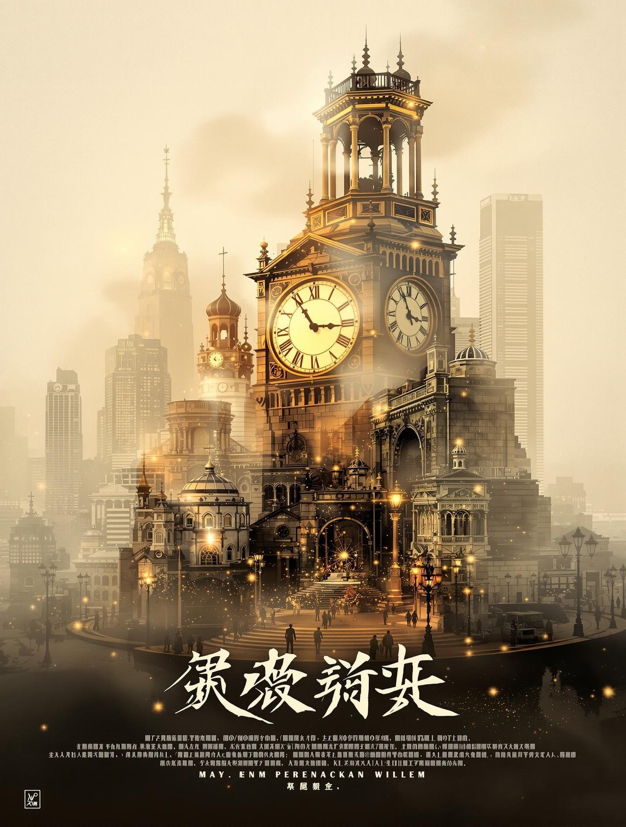 雪花影院出品爱情片《时光旅人》官方海报
